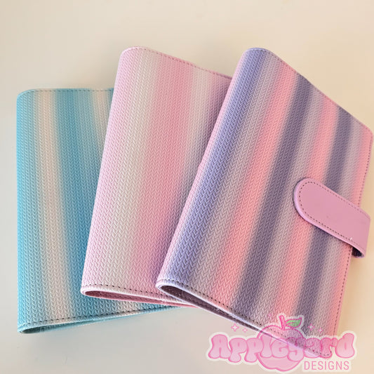 Striped a6 Binder