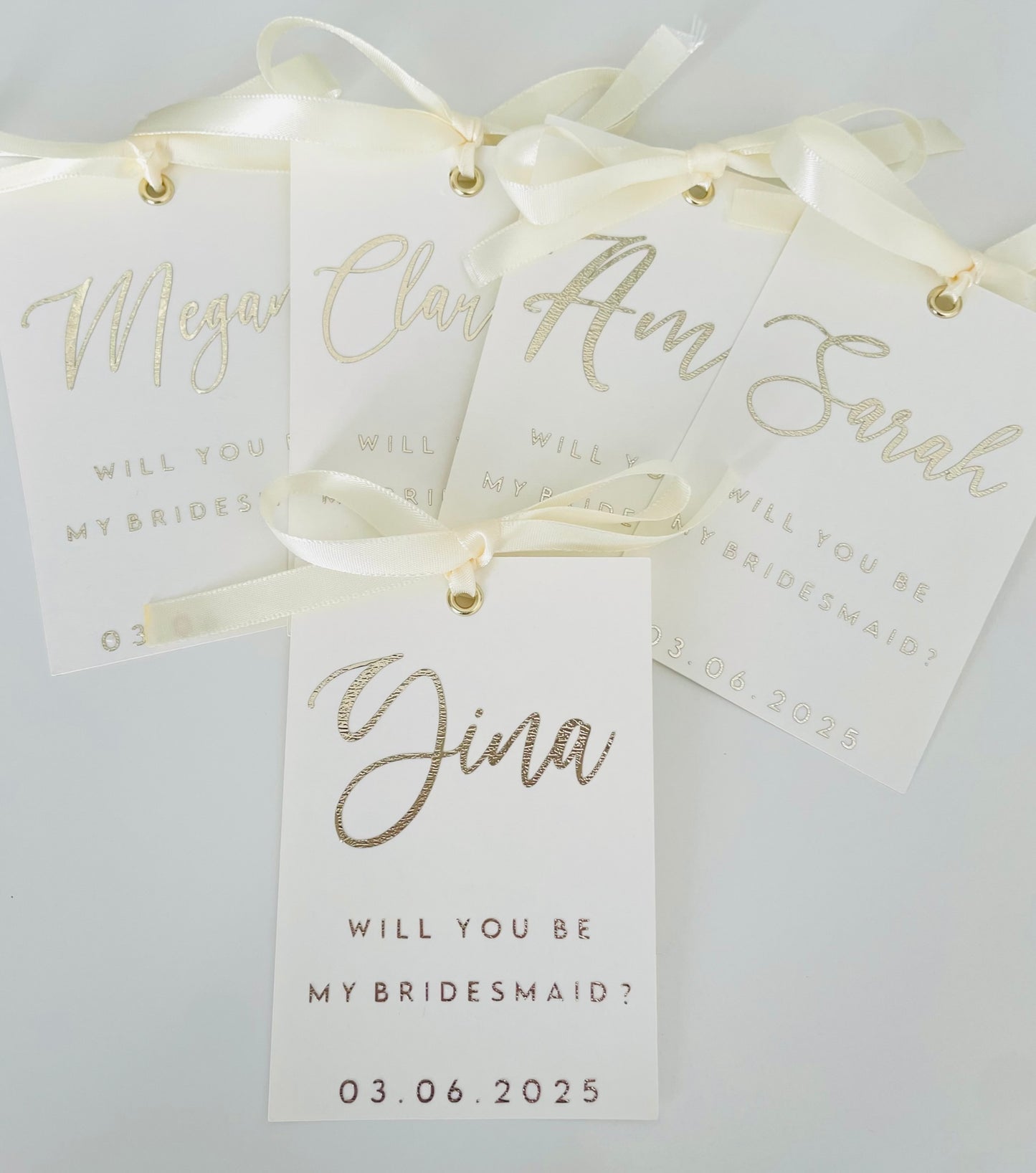 Wedding Party Proposal Cards