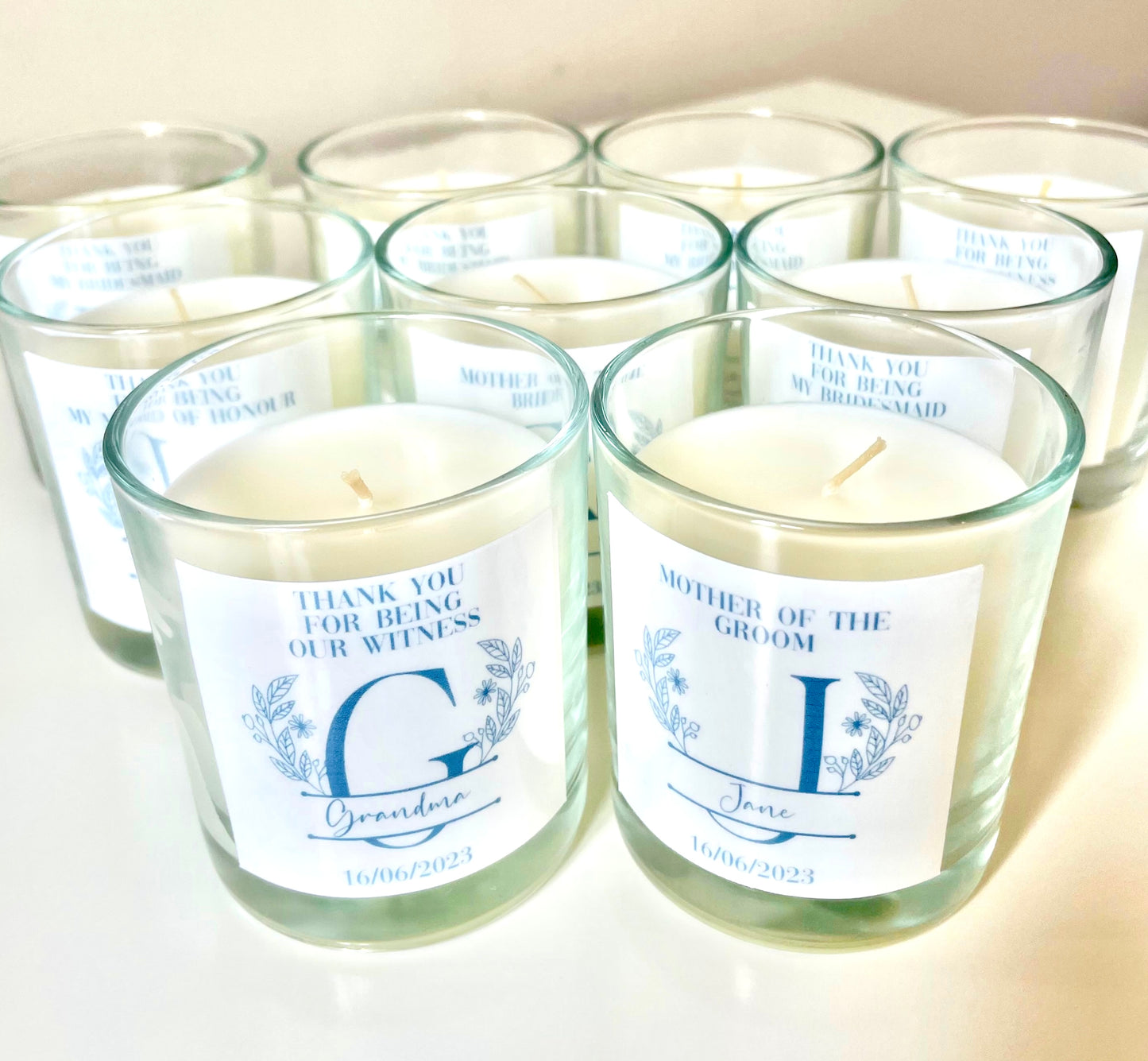Wedding Party Candles