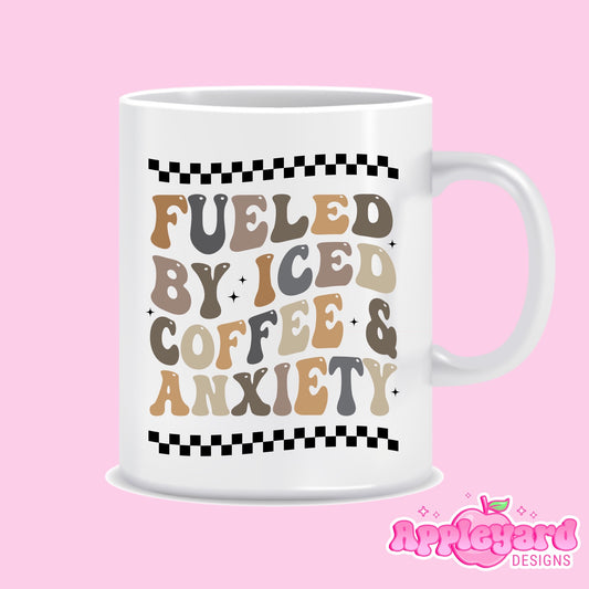 Iced Coffee & Anxiety | 11oz Mug