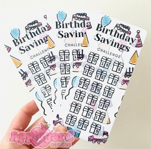 Birthday Savings Tracker