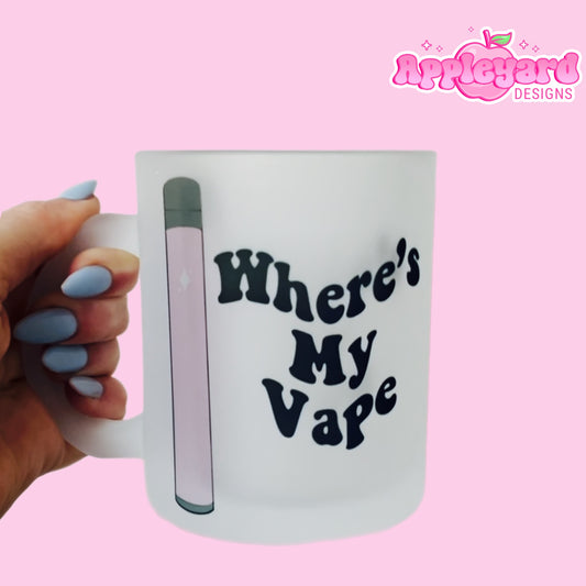 Where's My Vape | 11oz glass Mug