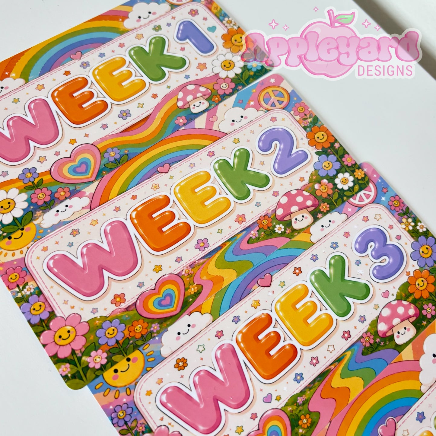 Retro Weekly budget inserts