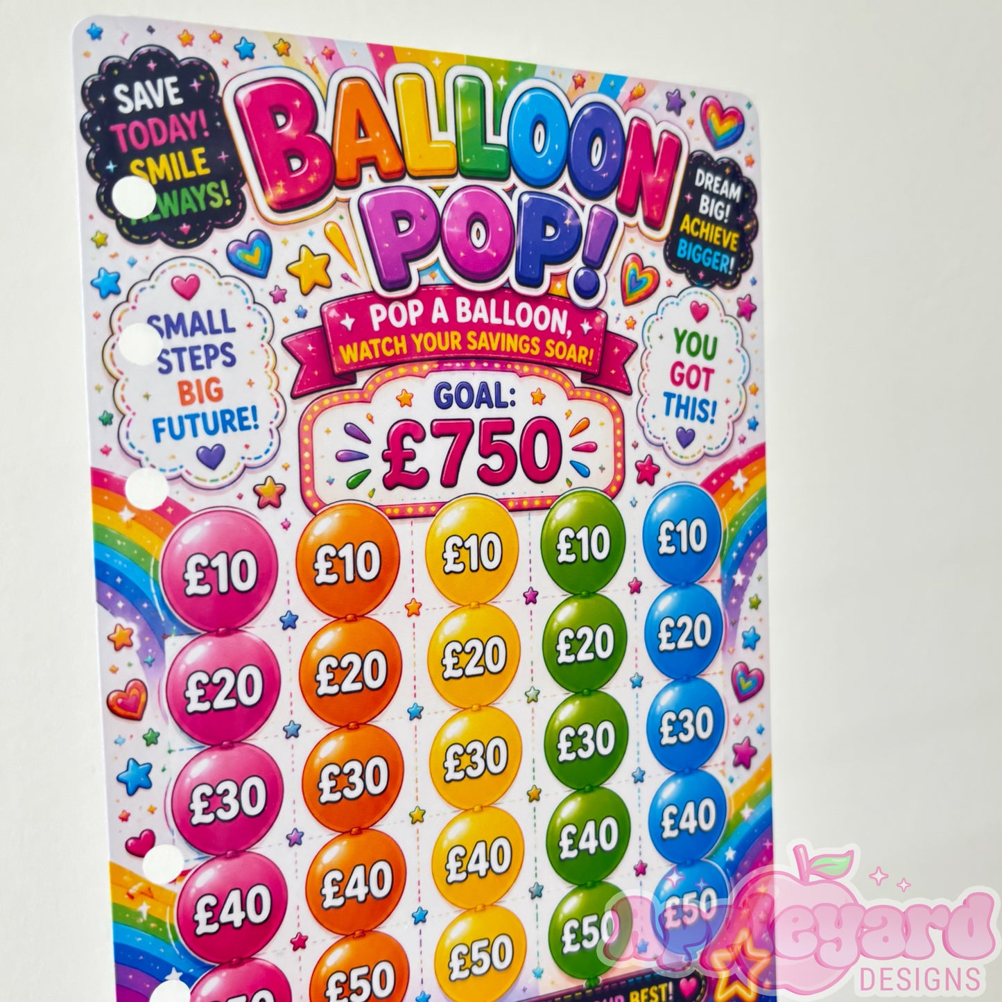 Balloon Pop Dashboard