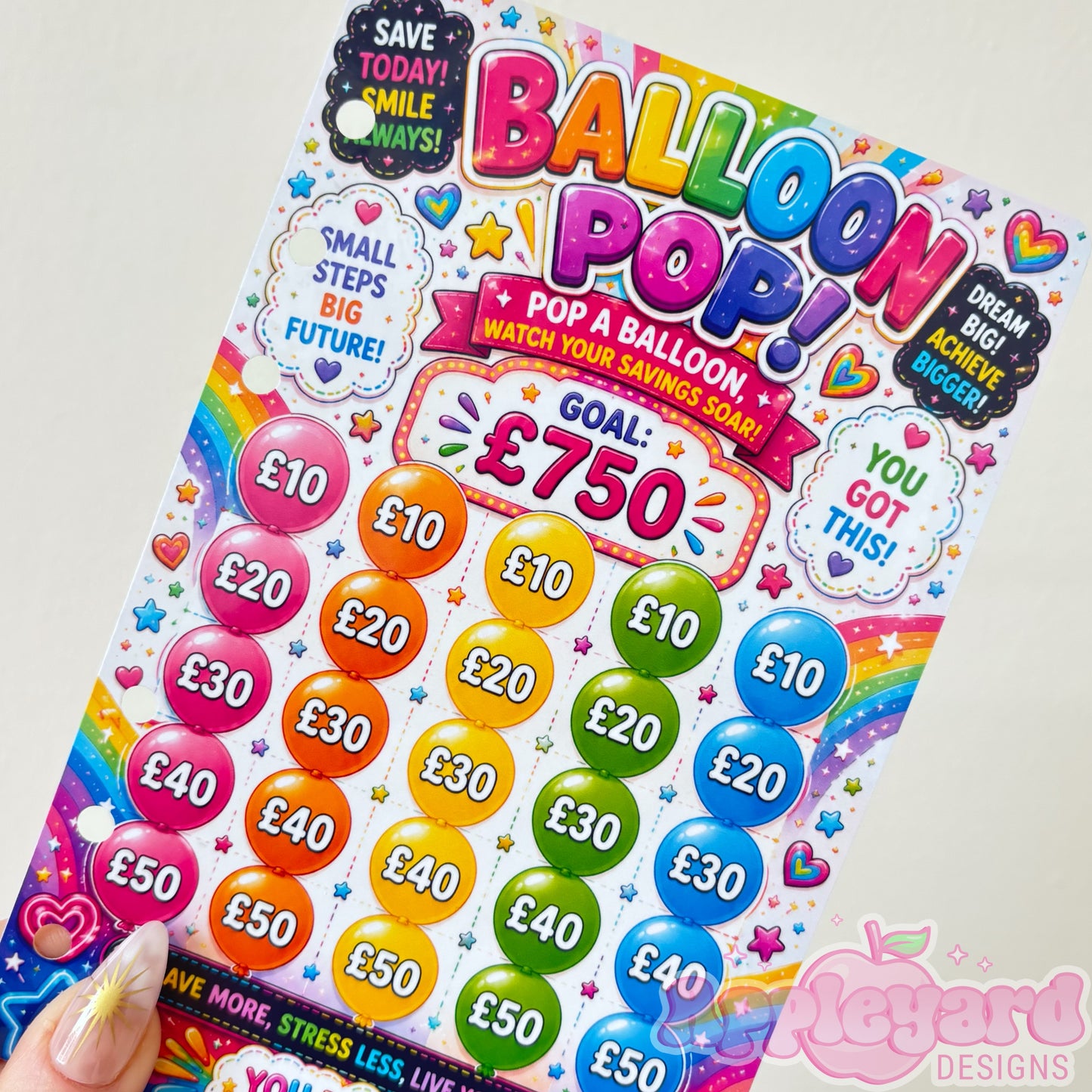 Balloon Pop Dashboard