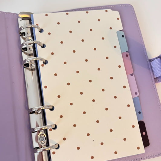 a6 Binder Dividers
