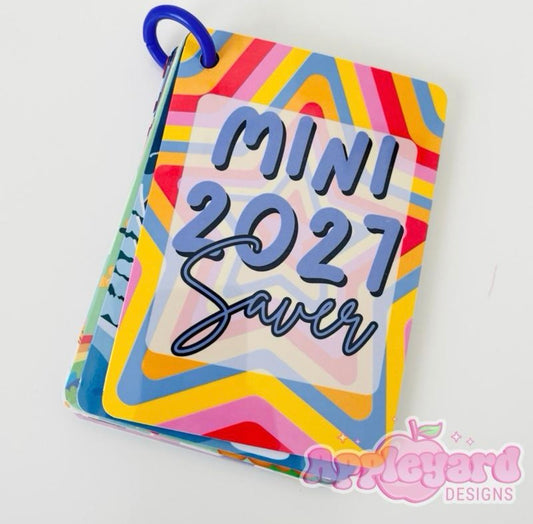 Mini 2027 Saving Challenge Bundle - 10x7cm Challenge Cards
