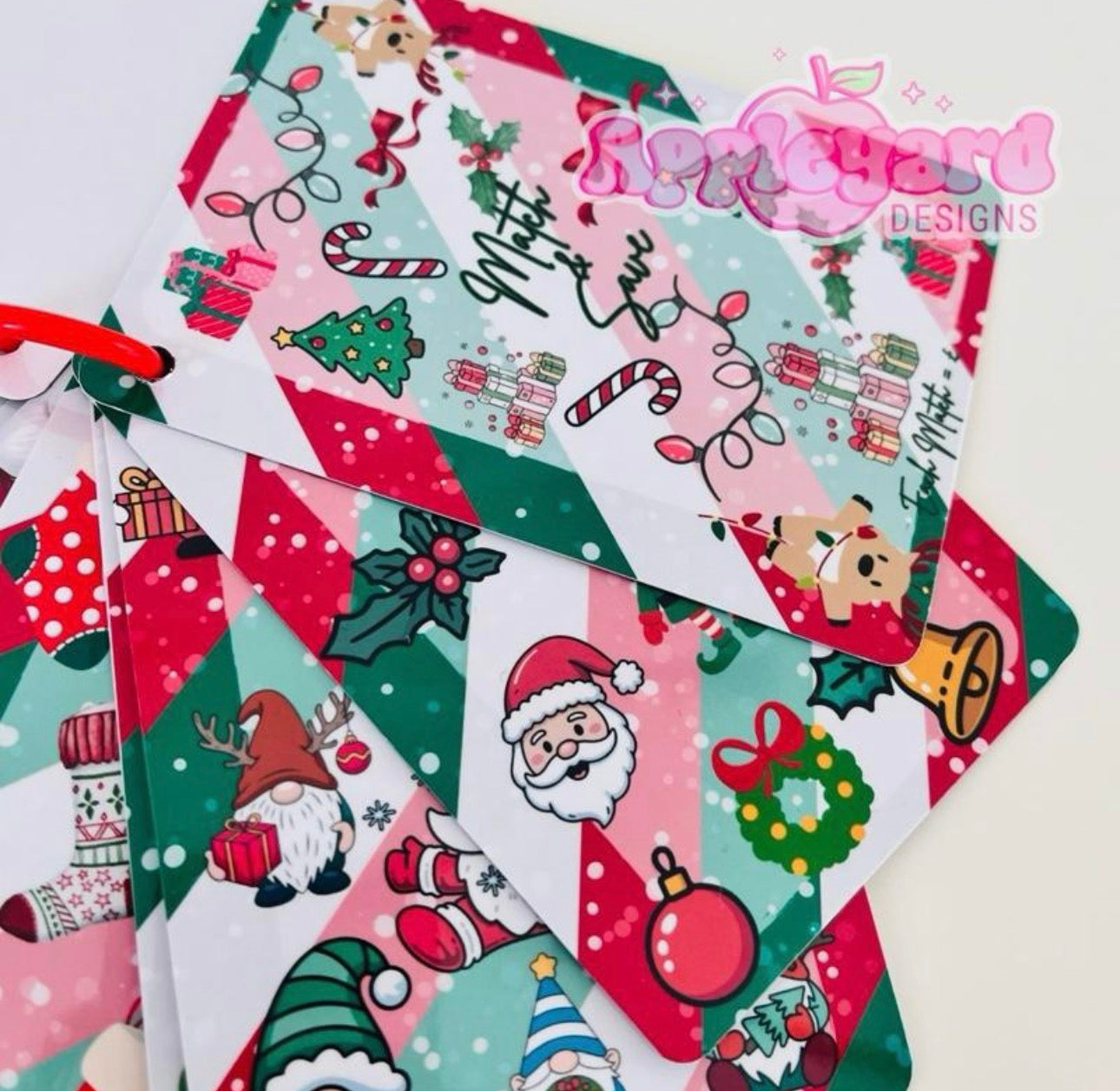 Christmas Mini Saving Challenge Bundle - 10x7cm