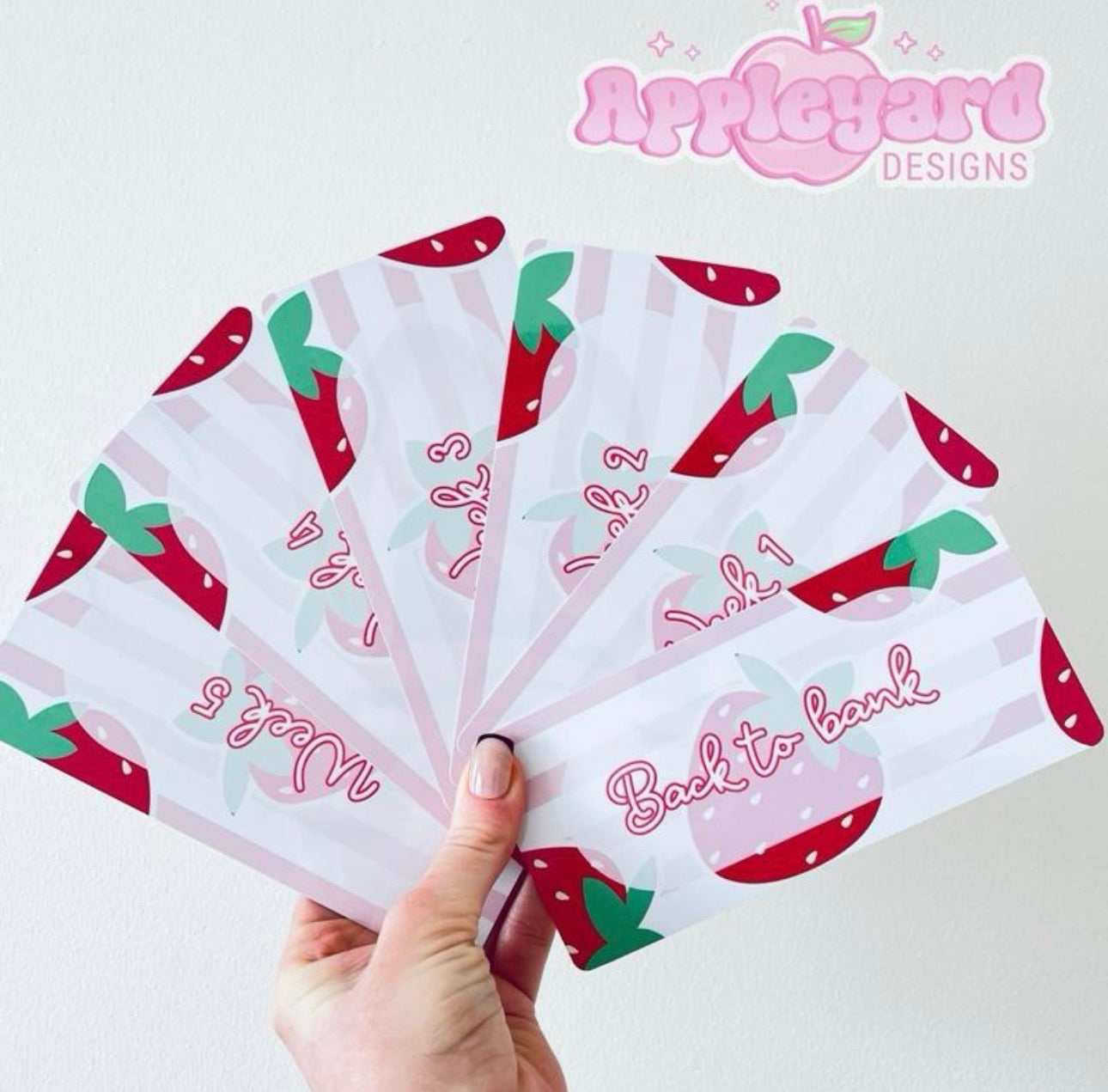 Strawberry Weekly budget inserts