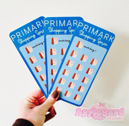 Primark Shopping Spree Tracker