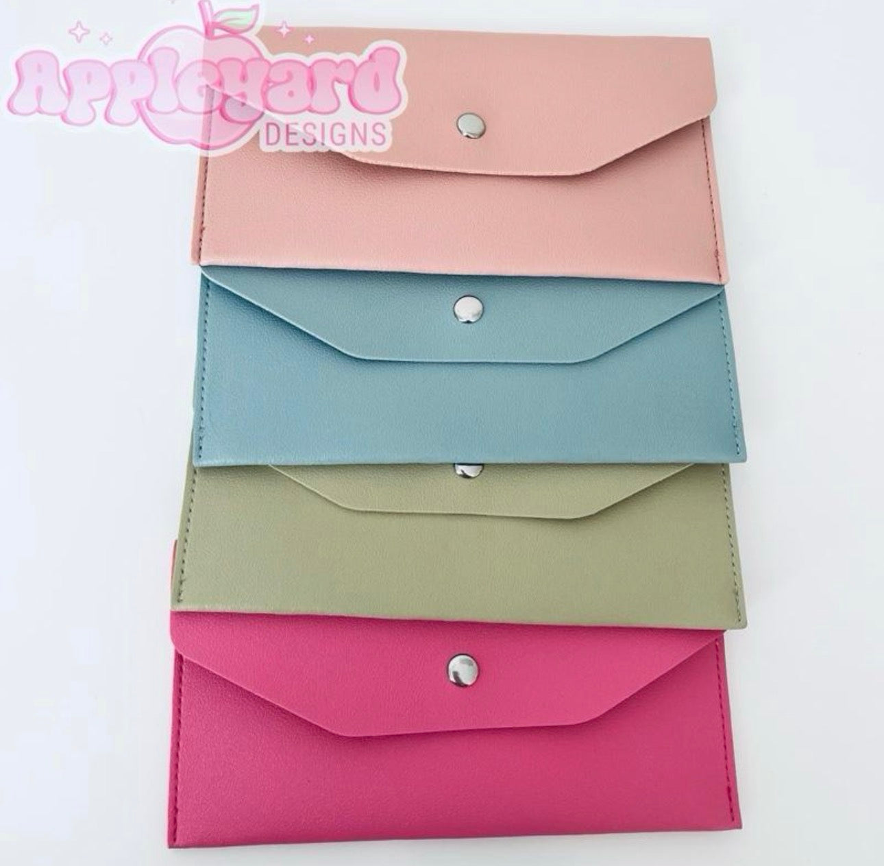 PU leather cash stuffing wallet