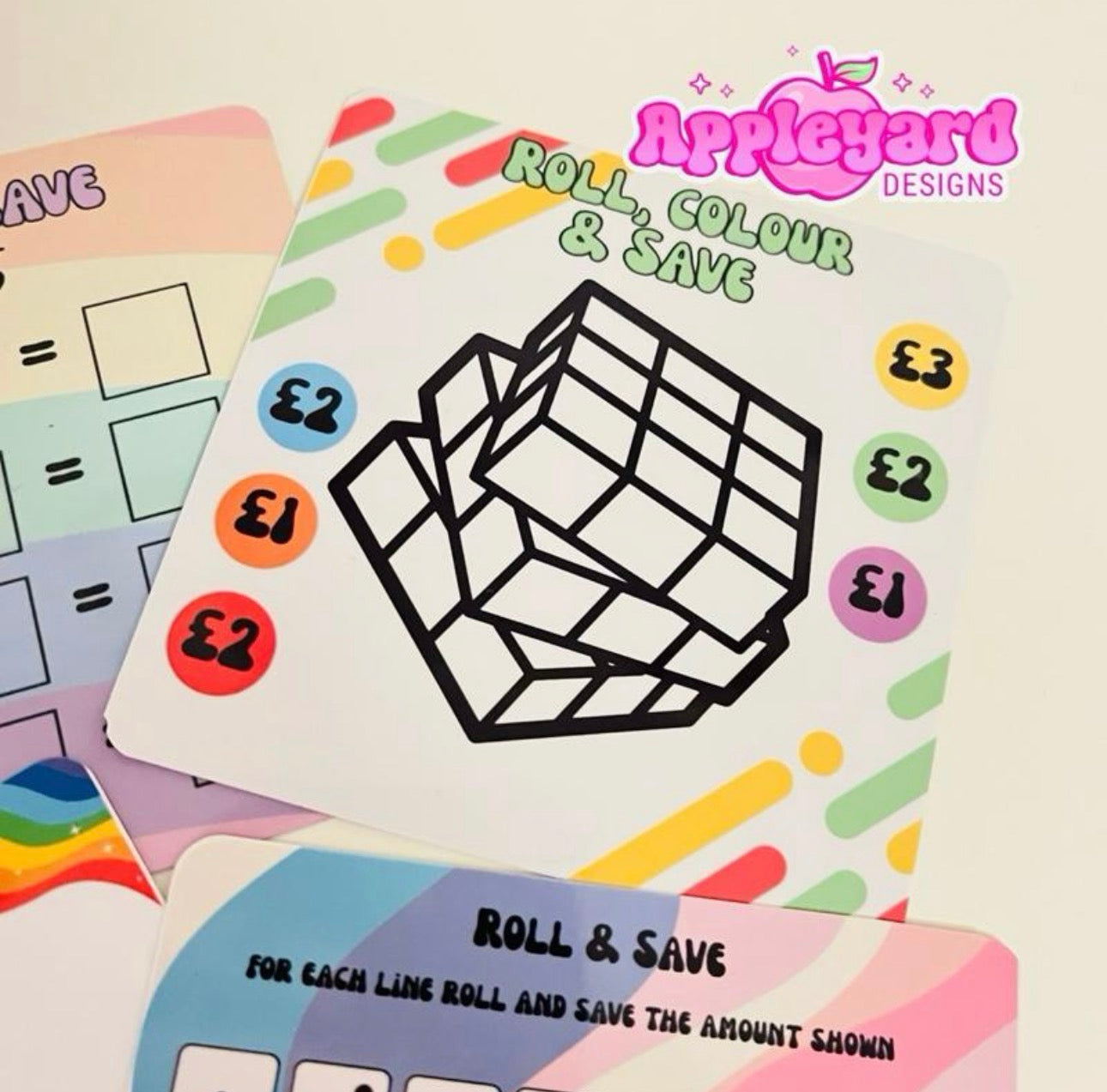 Roll & Save mini saving challenge bundle